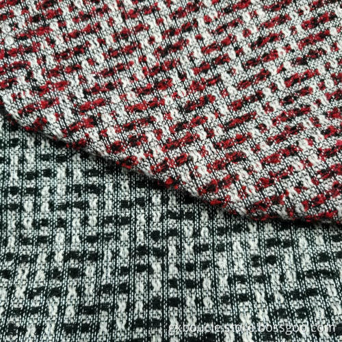 Boucle Fashion woven design with Lurex fabric